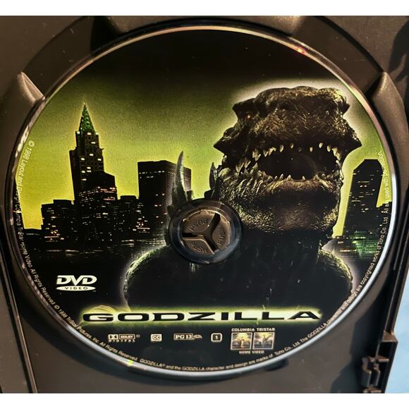 Godzilla DVD (1998) Deluxe Widescreen - TriStar - Sci-Fi Action Movie - Roland - Picture 5 of 6